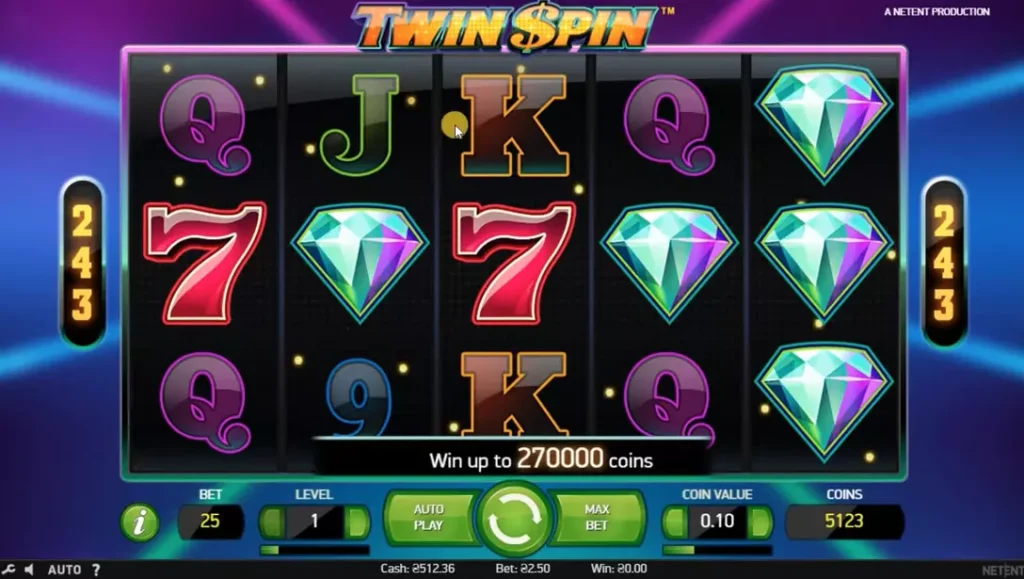 Казино-игра Twin Spin